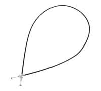 VOSAREA Anillo de Goma para Silla de Estilista Cable de Tracción de Acero Inoxidable 114 Cm, Accesorio de Repuesto para Sillones Reclinables de Salón, Cable Elevador Flexible para Sillas