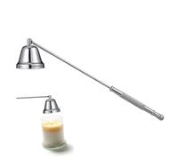 VOSAREA Apagador de Velas Acero Inoxidable Seguro Forma Campana Herramienta Práctica para Apagar Velas Hogar Boda Fiesta