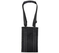 VOSAREA Arnés para Perros Pequeño Negro M, Chaleco Ajustable de Poliéster Cálido para Rehabilitación y Elevación, Banda de Soporte para Mascotas Mayores y Lesionadas, Uso Exterior