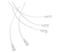 VOSAREA Comedero para Pájaros y Loros 5 Piezas de Plástico Ligero Manguera para Alimentar Leche y Medicina a Aves Jóvenes sin Deformación