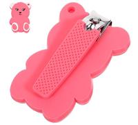 VOSAREA Cortaúñas para Bebés Funda de Silicona, Cortaúñas para Recién Nacidos y Pequeños, Herramienta Segura para Manicura Infantil, Diseño Pequeño y Ligero para Cuidado de Uñas