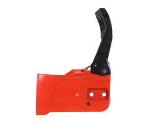 VOSAREA Cubierta Lateral de Freno para Motosierra 52/58, Componente de Freno de Cadena Resistente al Desgaste, Pieza de Reparación de Embrague para Herramientas de Jardín y Corte