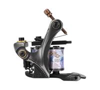 VOSAREA de Bobina Negra 10 Bobinas para Delineado y Sombreado Herramienta Profesional de Arte Corporal Ligera y Precisa para Artistas del Tatuaje