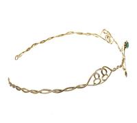VOSAREA Diadema Metálica Dorada para Mujer y Niña, Cómoda y Ligera, Estilo Vintage Delicado Adecuado para Citas y Mascaradas