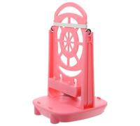 VOSAREA Dispositivo de Agitación y Movimiento para Teléfono Móvil Rosa Contador de Pasos Fácil de Usar y Soporte de Base Plástico USB para Donar Tus Pasos