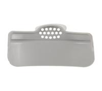 VOSAREA Embudo para Sopa a Prueba de Derrames Clip Deflector de Borde para Ollas y Sartenes, Silicona Resistente al Calor, Vertedor Multifuncional para Cocina, Utensilio Práctico Gris