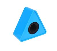 VOSAREA Estación De Micrófono Profesional Logo Soporte Azul Para Entrevistas y Reportajes Diseño Práctico y Duradero Para Periodistas