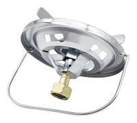 VOSAREA Estufa de Camping Portátil de Metal Pequeña Quemador de Cocina al Aire Libre a Prueba de Viento Estufa de Gas para Mochileros y Senderismo Práctica y Ligera para Picnic y