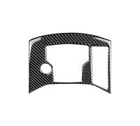VOSAREA Etiqueta Adhesiva de Fibra de Carbono Cubierta Decorativa Barra de Ajuste Control del automóvil Cambio del Panel para CX-5 2017-2018 (+ Gris)