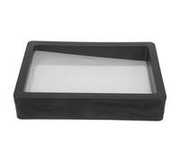VOSAREA Filtro de Acuario de Plástico Negro para Peceras y Sumideros, Malla Fina para Microplásticos, Fácil Mantenimiento en Hogar y Oficina