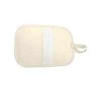 VOSAREA Guante Exfoliante Limpieza Profunda y de Esponja de Lufa Natural para Baño Banda Elástica para Cuidado Corporal Diario