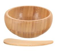 VOSAREA Juego de Cuenco para Mascarillas con Cuchara, para Mezclar Mascarilla Facial, Accesorio de Belleza Duradero y Fácil de Limpiar, Adecuado para Uso en Casa y Salones Profesionales
