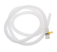 VOSAREA Manguera de Drenaje para Aire Acondicionado Resistente al Sol con Tubo Flexible de Pe y Abrazadera para Unidad Exterior, Duradera y Fácil Instalación