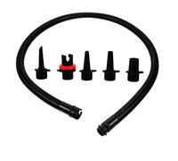 VOSAREA Manguera para Bomba de Inflado de Kayak Adaptador Multiusos, Accesorio de Plástico Duradero para Embarcaciones Inflables, Conexión para Válvula de Kayak, Adecuado para Deportes