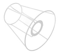 VOSAREA Pantalla de Lámpara DIY Metálica para Lámpara de Mesa E27 Marco Soporte de 15X9X15 CM Estructura Escritorio Accesorios de Luz para Decoración y Hogar