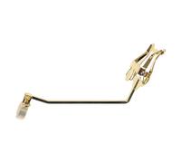 VOSAREA Pinza para Trompa Soporte de Abrazadera Metálica Transparente, Clip Portátil para Partituras de Instrumentos de Viento, Ajuste de Ángulo para Banda de Marcha y Accesorios