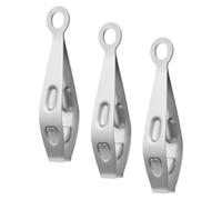 VOSAREA Pinzas Pack de 3 Unidades para Espinas de Pescado de Acero Inoxidable, Diseño Ergonómico y Fácil de Limpiar y para Uso en Cocina y Mascotas en Cocina Mascotas