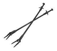 VOSAREA Pinzas para Plantas Acuáticas 50 Cm Negras, Herramientas de Limpieza para Acuarios, Clip para Limpieza de Algas, Set de 2 Unidades, Accesorio Práctico para Mantenimiento de