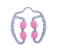 VOSAREA Rodillo Masajeador de Piernas y Pantorrillas con Mango Ergonómico Alivio Muscular Profundo para Muslo Cuello y Brazos Masajeador Manual para Relajación y Reducción de Tensión