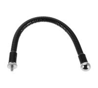 VOSAREA Soporte de Micrófono Ajustable de Metal con Manguera Flexible para Grabación y Fotografía, Diseño Multipropósito y Amplia Compatibilidad en Color Negro