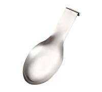 VOSAREA Soporte Resistente al Calor Plata para en Acero Inoxidable Cucharas de No Fácil de Romper, Accesorio de Cocina y Adecuado para Utensilios Cocinas y Restaurantes
