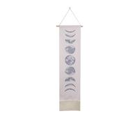 VOSAREA Tapiz de Eclipse Lunar Colgante Decoración Artesanal para Pared Tapiz Impreso Diseño Lunar para Decoración de Hogar y Salas