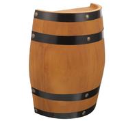 VOSAREA y Estilo Retro de Barril de Madera de Roble para Pared, Barril Artesanal Detalles Únicos para Bar y Hogar
