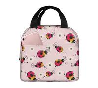 VOSERY Bolsa de almuerzo, lonchera para mujeres y hombres adultos, bonita bolsa de almuerzo aislada, a prueba de fugas, reutilizable, de gran capacidad, para el trabajo, oficina, picnic, viajes