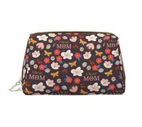 VOSERY Bolsa de maquillaje, bolsas de cosméticos de viaje para mujer, organizador de bolsa de maquillaje de gran capacidad, bolsa de maquillaje para la mejor mamá, bonita bolsa de maquillaje, estuche