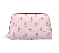 VOSERY Bolsa de maquillaje, bolsas de cosméticos, neceser de viaje para mujeres, lindo perro caniche reina, bolsa de maquillaje, organizador de gran capacidad, bonita bolsa de maquillaje, estuche de