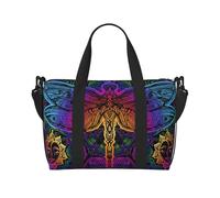 VOSERY Bolsa de viaje, mandalas indias, bolso de fin de semana, bolso de mano para mujer, accesorios de viaje, bolsa de deporte para hombre, bolsa de pijamada, bolsa de equipaje, artículos personales