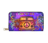 VOSERY Cartera de piel para mujer, billetera plegable para múltiples tarjetas, cartera para mujer, cartera larga