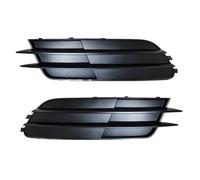 Voseto Faro Delantero Cubierta Parrilla Luz Antiniebla Delantero Rejilla Lámpara Antiniebla Cromada 4GD807681B 4GD807682B Para A6 C7 2011-2015 Faros Antiniebla