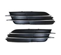 Voseto Faro Delantero Cubierta Parrilla Luz Antiniebla Delantero Rejilla Lámpara Antiniebla Cromada 4GD807681B 4GD807682B Para A6 C7 2011-2015 Faros Antiniebla