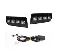 Voseto Faro Delantero DRL Luces Circulación Diurna Lámpara Parachoques Luces Señal Giro Amarillo Blanco Para Toyota Para 4Runner Para 4 Runner Para Limited LTD 2013-2022 Faros Antiniebla