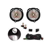 Voseto Faro Delantero Lámpara LED Antiniebla Luz DRL Parachoques Circulación Diurna Interruptor Conducción Cables Relé Para Toyota Para Avanza 2012-2016 Faros Antiniebla