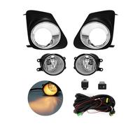 Voseto Faro Delantero Lámpara Luz Antiniebla Conducción Diurna Relé Interruptor Cables Cromados Para Toyota Para Corolla Para Altis 2011 2012 2013 Faros Antiniebla