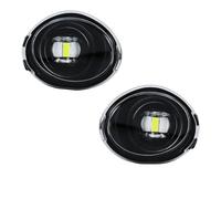 Voseto Faro Delantero Para E39 Para M5 2001 2002 2003 E46 3 Series Para M3 2002-2006 LED Angel Eyes Lámpara Antiniebla Luz Antiniebla Delantera Faros Antiniebla