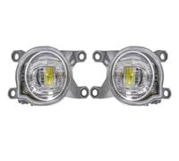 Voseto Faro Delantero Para Toyota Para Corolla Para Hatchback 2019-2021 4 Puertas Led DRL Lámpara Circulación Diurna Luz Antiniebla Cables Interruptor Relé Faros Antiniebla