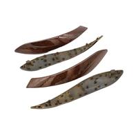 Voseto Manija de Puerta Interior auto Para Serie 3 4 F30 F80 F31 F32 F33 F34 F35 F36 2013-2018 Juego De Tirador De Puerta Interior Cubierta Exterior Embellecedora(Walnut 4PCS)