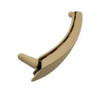 Voseto Manija de Puerta Interior auto Tirador de puerta interior de coche con moldura de cuero para X5 X6 E70 E71 E72 2007-2013(Left Beige)