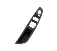 Voseto Manija De Puerta Interior Serie 5 F10 F11 F18 Manija Interior De La Puerta Delantera Izquierda Panel Interior De La Puerta Botón Del Asiento Conductor Marco(LHD Black)