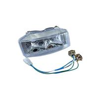 Voseto Moto Faro Luces Delanteras Motocicleta Direccionales Indicadoras Dobles Para DIO50 AF17 AF18 AF25 Faros Delanteros(B Dual headlights)