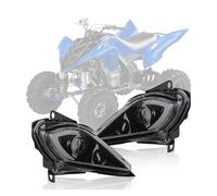 Voseto Moto Faro Par Faros Delanteros H4 DRL Para Raptor 700 700R YFZ450 YFZ450R YFZ450X Wolverine 450 350 Faros Delanteros