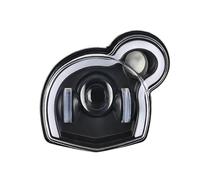 Voseto Moto Faro Para G650GS / Para Sertao R13 2011-2017 Faros LED Para Motocicleta Luces Altas/bajas Blanco DRL Lámpara Ojo Diablo Rojo/blanco/azul Faros Delanteros(Red Devil Eye)