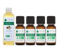 Voshuiles Kit Adelgazante Aceite Esencial BIO 4x5 ml + Vegetal BIO 100 ml