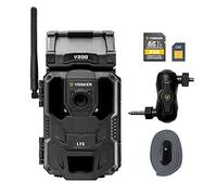 VOSKER V200 LTE - Cámara de seguridad para exteriores, inalámbrica, vigilancia de edificios, cámara de seguridad móvil