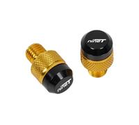 Voskooe Tornillo de espejo retrovisor modificado Para R NINET NINE T RNINET RNINE, Tapones Para Agujeros De Espejo Retrovisor, Tornillos Y Pernos, Cubiertas(Yellow)