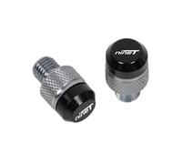 Voskooe Tornillo de espejo retrovisor modificado Para R NINET NINE T RNINET RNINE, Tapones Para Agujeros De Espejo Retrovisor, Tornillos Y Pernos, Cubiertas(Titanium)