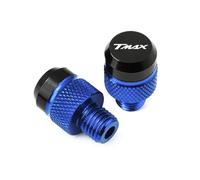 Voskooe Tornillo de espejo retrovisor modificado Para T-MAX TMAX 560 T Max T-Max560 TMAX560 2020 Accesorios De Moto M10*1.25 Tapones Para Orificios Espejos Tornillos Y Cubiertas(A Blue)